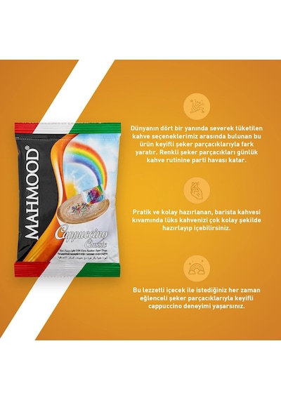 Mahmood Cappuccino Rainbow 20 x 25 G