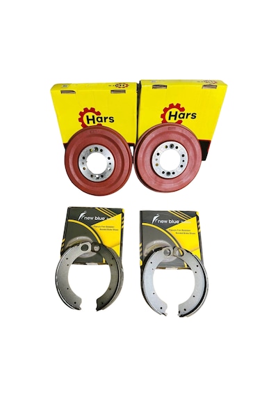 Massey Ferguson 135-148-240 Fren Balatası Komple New Blue+hars Kampana 2 Adet Takım