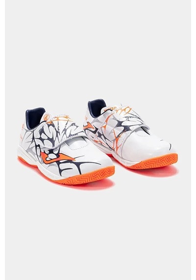 Joma Super Copa Jr 2502 Blanco Indoor Turuncu