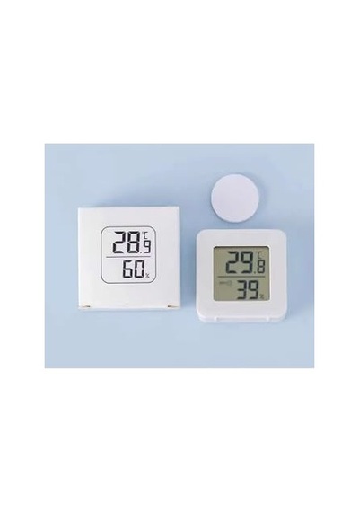 Alkatronik 45mm Mini Nem Sıcaklık Ölçer Hava Durumu Isı Gösterge Dijital Ekran Termometre Ev Oda Ofis Kuluçka