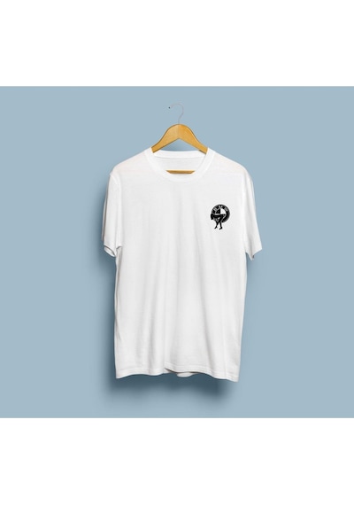 Oversize Bmw Girl Power Tasarım Unisex T-shirt Beyaz