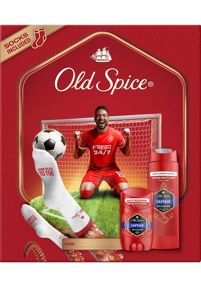 Old Spice Captain Çoraplı Hediye Kutusu 250 Ml + 50 Ml 2 Adet Diğer