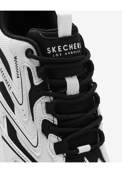 Skechers Moonhiker - Apogee Bloom Kadın Beyaz Sneakers 177592 Wbk Beyaz