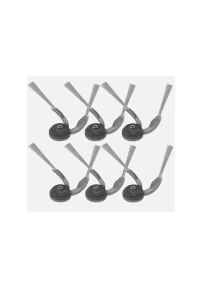 Roborock Qrevo Curv,curv X,qrevo Curv 2 Pro,qrevo C,qrevo Edge Robot Süpürge Yan Fırça Yedek Pa Siyah