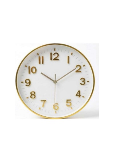 2027s Sarı 30 Cm Duvar Saati Dekoratif Salon Ofis Saat Model 180 Çok Renkli