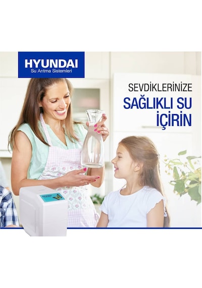 Hyundai Su Arıtma Cihazı HND-35 Motorlu Tezgah Altı Su Arıtma