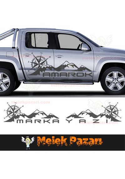 Pusula Dağ Off Rpad Araba Sticker