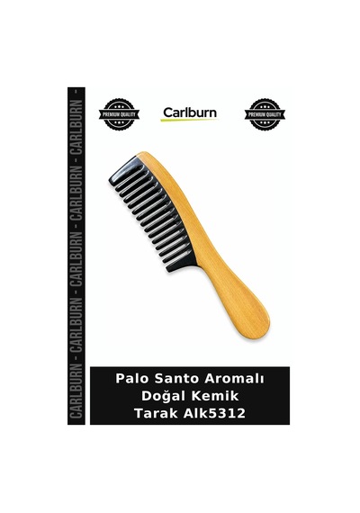 Palo Santo Aromalı Doğal Kemik Tarak Alk5312 Günlük Kullanım Stil Sahibi