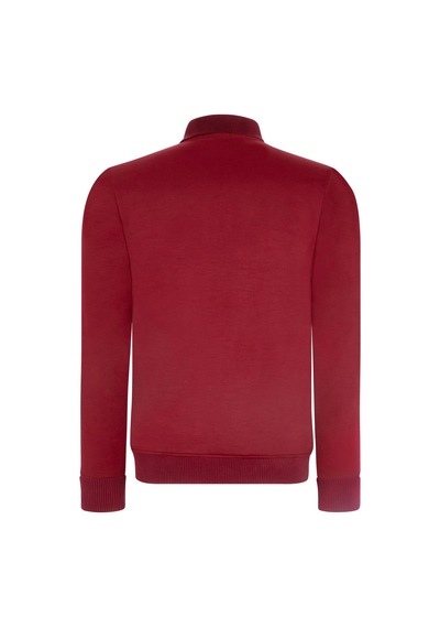 İkili Set V4007 Dewberry Erkek Sweatshırt-bordo-lacivert Bordo-lacivert