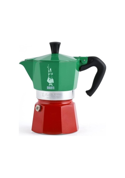 Bialetti - Moka Express Italia: 3 Cups Ocak Üstü Espresso Pişiric