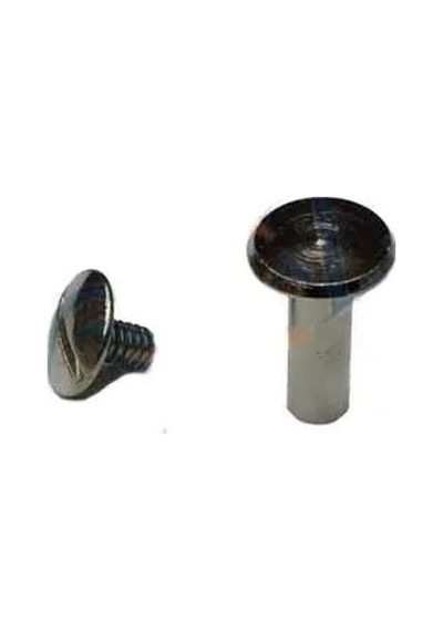 Cilt Menü, Katalog, Kartela Vidası, 13mm - Nikel, 100 Adet Diğer 76527892
