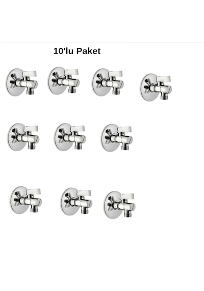 Artema A45200 Filtreli Ara Musluk Krom 10'lu Paket