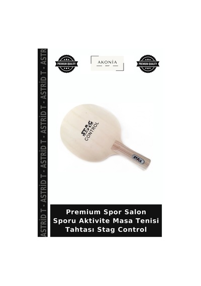 Premium Spor Salon Sporu Aktivite Masa Tenisi Tahtası Stag Control