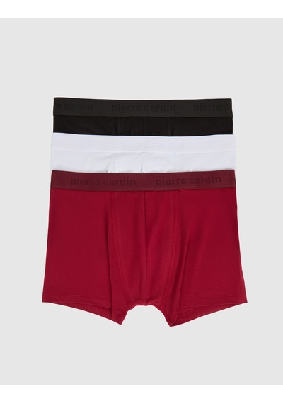 Pierre Cardin Çok Renkli Modal Karışımlı 3'lü İç Giyim Boxer Set 50332535-999