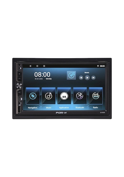 For-x Android Teyp 7 4 Ram 64 Hafıza - Android Double Multimedya For-x X-970a Universal Double