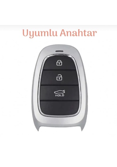 Hyundai 2021 Ve Üstü Yeni Tuscon Santa Fe Uyumlu Silikon Anahtar Kılıfı