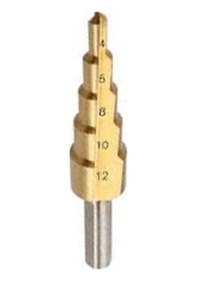 Gfb Kademeli Matkap Ucu Hss Kozalak Titanyum 4mm-20mm
