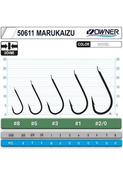 Owner 50611 Marukaizu İğne 6