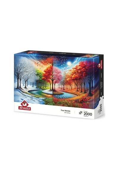 Art Puzzle Dört Dünya 2000 Parça Puzzle