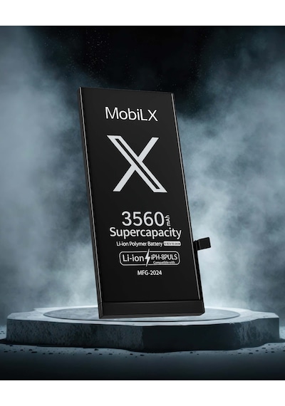 Mobilx Apple Uyumlu iPhone  8 Plus Batarya Pil Süper Yüksek Kapasiteli Güçlendirilmiş 3560 Mah