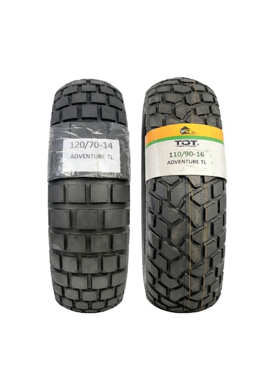 Mondial Prostreet 125 Motosiklet Lastik Seti 120/70-14 Ve 110/90-16 Tl Dubleks