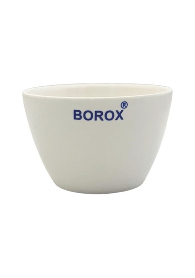 Borox Low Form Crucible Porselen Kroze Kısa Form 90 ML