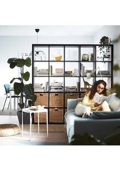 Ikea Kallax Açık Raf Ünitesi, Venge 182x182 Cm Venge