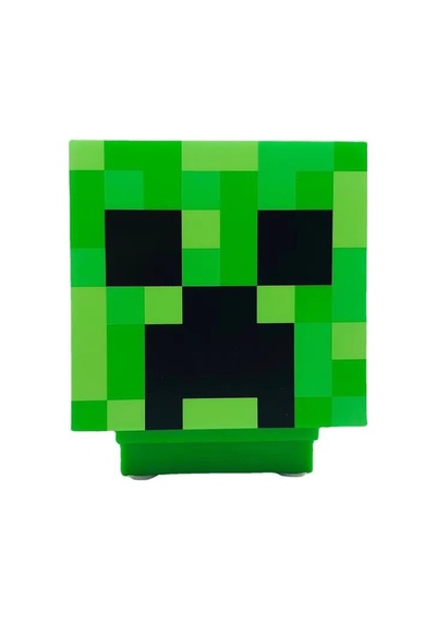 Minecraft Creeper Taşınabilir Şarjlı Pilli Müzikli Gece Lambası Yeşil