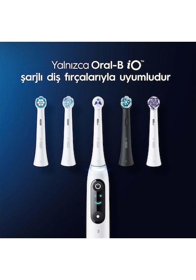 Oral-B iO Specialised Clean Beyaz Diş Fırçası Yedek Başlığı 2 Adet