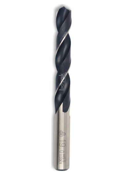 MTE 19 mm Taşlanmış Metal Matkap Ucu HSS DIN 338
