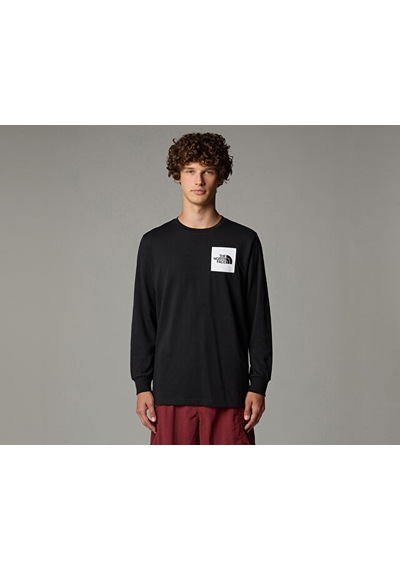 The North Face M L/s Fine Tee Erkek Outdoor Tişörtü Nf0a8a6pjk31 Siyah SIYAH Siyah