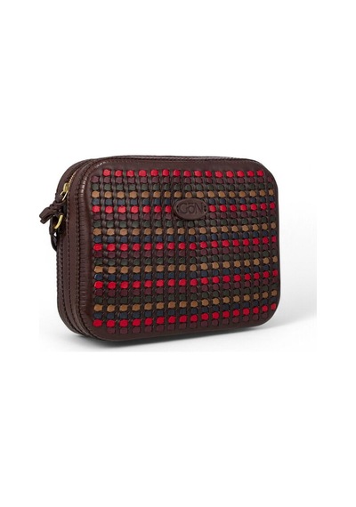 GÖN Gön Handmade Kadın Çapraz Askılı Çanta Kahve-çok Renkli