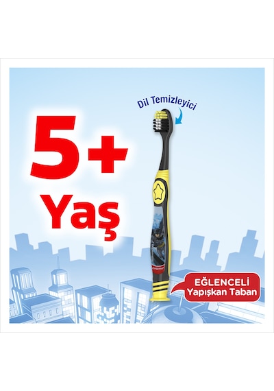 Colgate Batman Çürüklere Karşı Etkili Meyve Aromalı Çocuk Diş Macunu 75 ML + Diş Fırçası