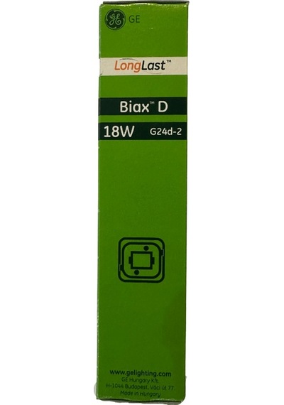 General Electric Biax D 18w 830 Sarı Işık 2 Pinli G24d-2 Duylu