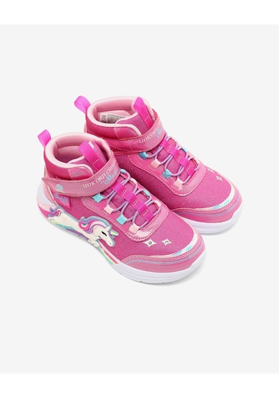 Skechers Unıcorn Chaser Büyük Kız Çocuk Pembe Işıklı Bot 303302l Pkmt Pembe