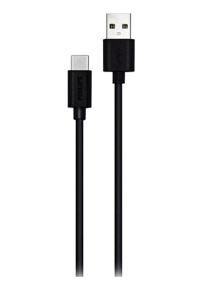 Philips Dlc3541a/00 Usb-a To Usb-c, 45w, Hızlı Şarj Kablosu, 1.2 Metre, Siyah