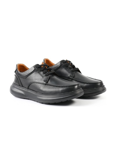 Dr.Flexer Hakiki Deri Siyah Casual Erkek Ayakkabı - Flex255220 Siyah