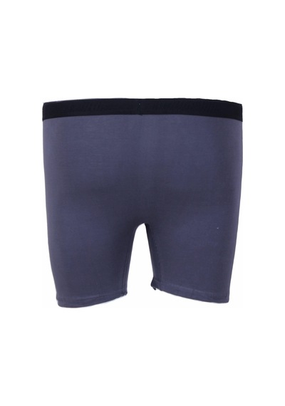 Moc Grande Mocgrande Erkek Büyük Beden Likralı Uzun Paça Boxer 11906 Fume