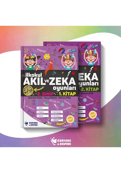 İlkokul Akıl ve Zeka Oyunları 2. Sınıf Seti Curious & Genius