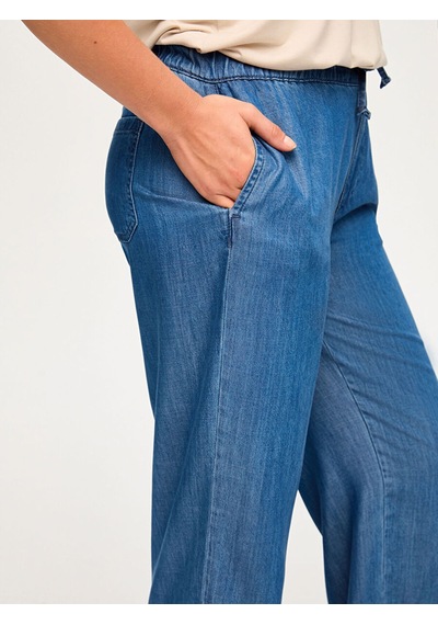 Faik Sönmez Wıde Leg Fıt Liyoselli Jean Pantolon S26jpn009 Us26jpn00927 İndigo