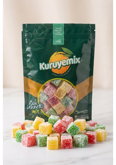 Geleneksel Kuş Lokumu Hindistan Cevizli - Eşsiz Tadıyla Çay Ve Kahve Keyfinin Eşlikçisi 1kg