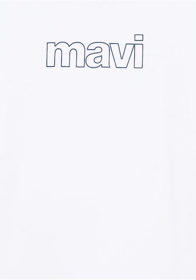 Mavi - Mavi Logo Baskılı Beyaz Tişört 66323620 Beyaz