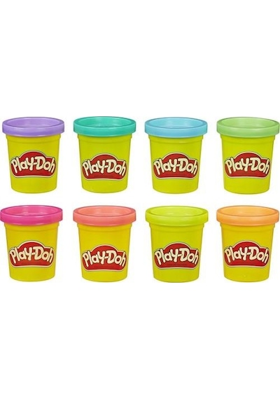 Play-doh 8li Hamur Neon Renkler E5044-e5063