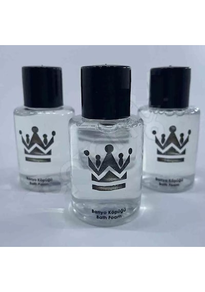 500 Adet Banyo Jakuzi Köpüğü Otel Tipi Mini 30 Ml Silindir Şişe Tek Kullanımlık Kullan At