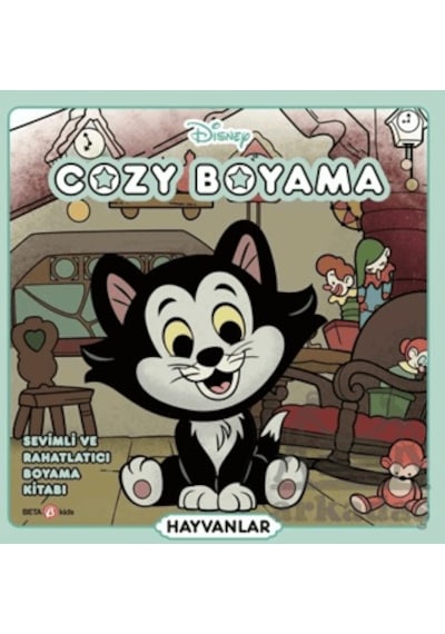 Disney Cozy Boyama, Sevimli Ve Rahatlatıcı Boyama Kitabı - Hayvanlar Ciltli Beta Kids