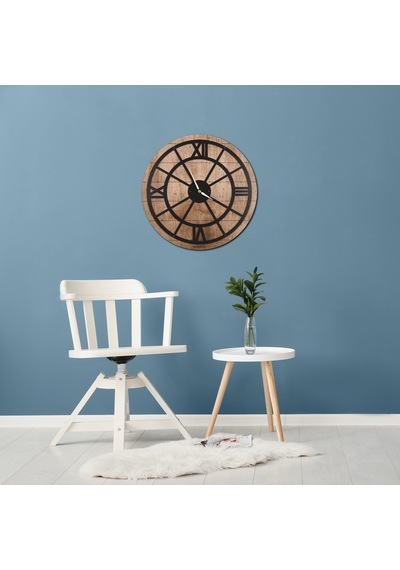 Harmony Modern Dekoratif Ahşap Duvar Saati - Madamvila