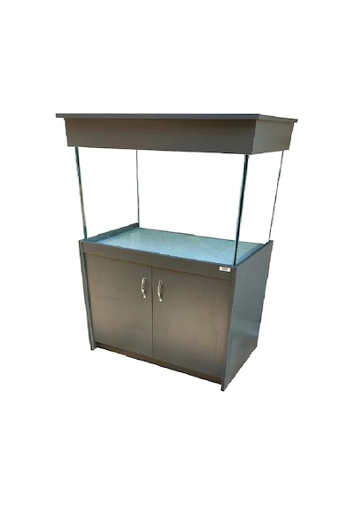 Kanki Pet Mobilyalı 100 X 50 X 60 Cm 300 Litre Antrasit