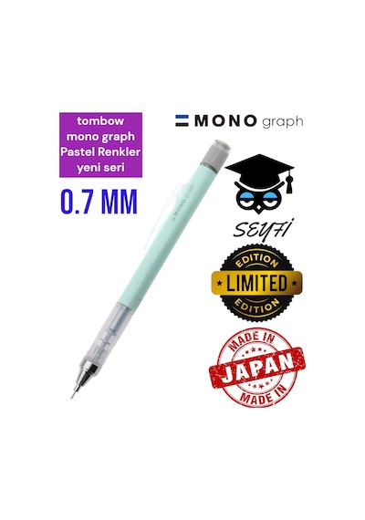 Mono Graph Pastel Renk Uçlu Kalem 0.7 Mm Yeni Ürün Tombow Nane Yeşili