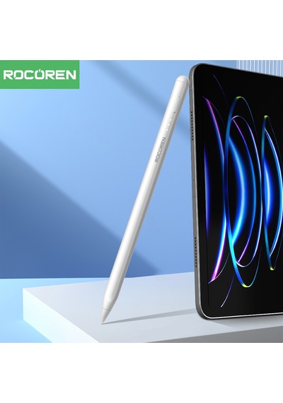Rocoren Stylus Apple Uyumlu iPad  Avuç İçi Red Manyetik Eğime Duyarlı Yazı ve Çizim Kalemi