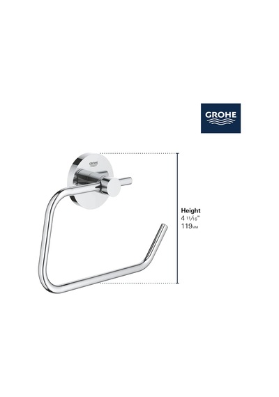 Grohe Essentials Tuvalet Kağıtlığı - 40689001 Çok Renkli
